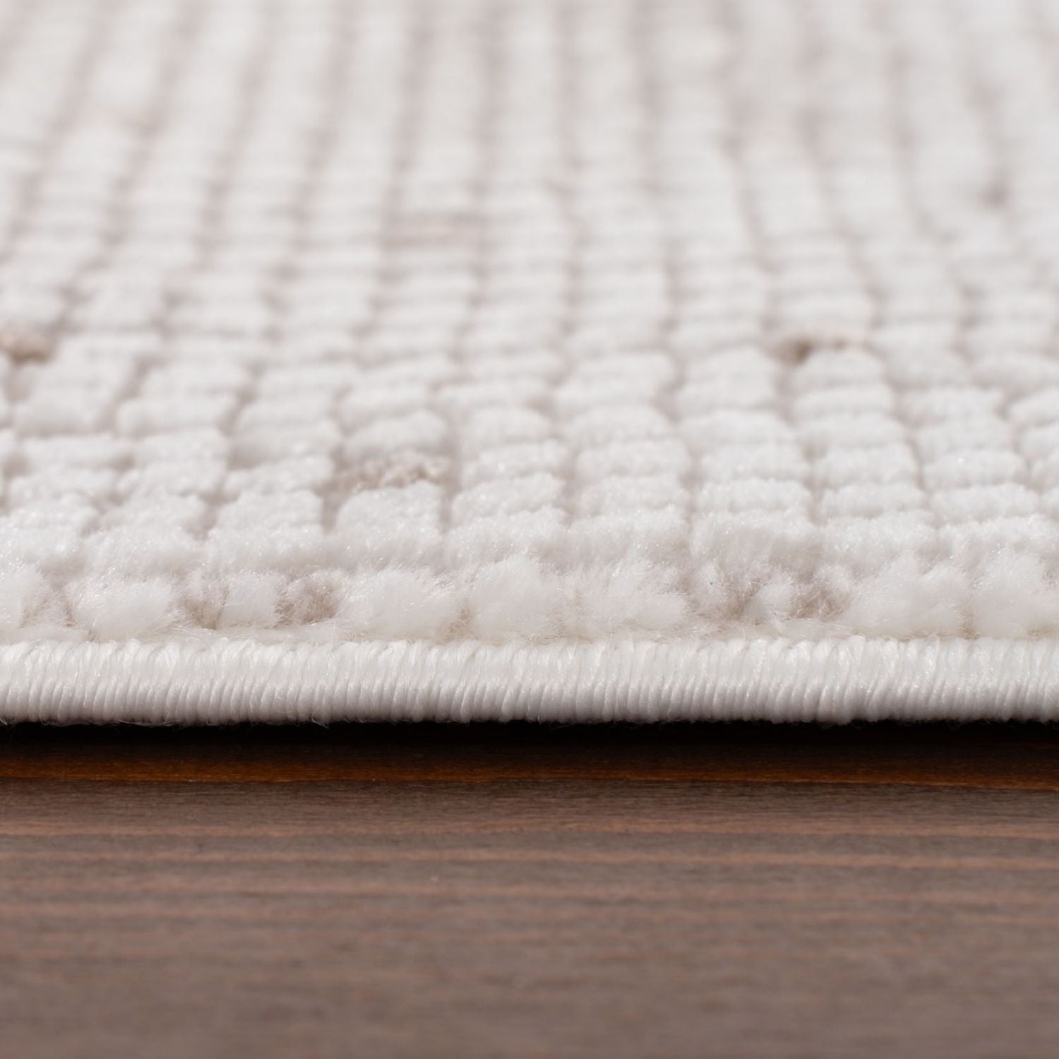 Carmel Cream-Beige Dots Rug