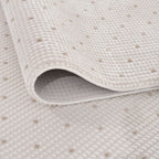 Carmel Cream-Beige Dots Rug