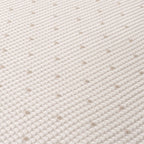 Carmel Cream-Beige Dots Rug