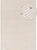 Carmel Cream-Gold Dots Rug