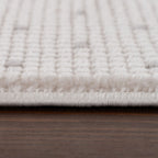 Carmel Cream-Grey Dots Rug