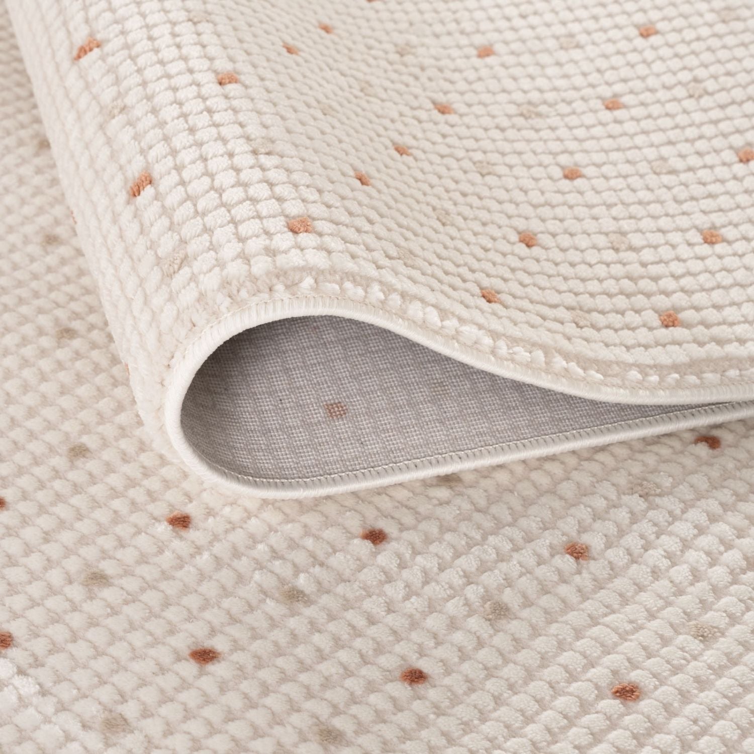 Carmel Cream-Terra Dots Rug