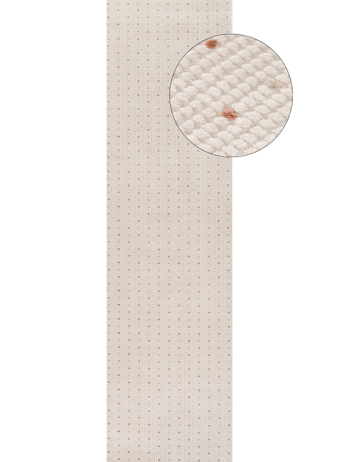 Carmel Cream-Terra Dots Rug 80X300 cm