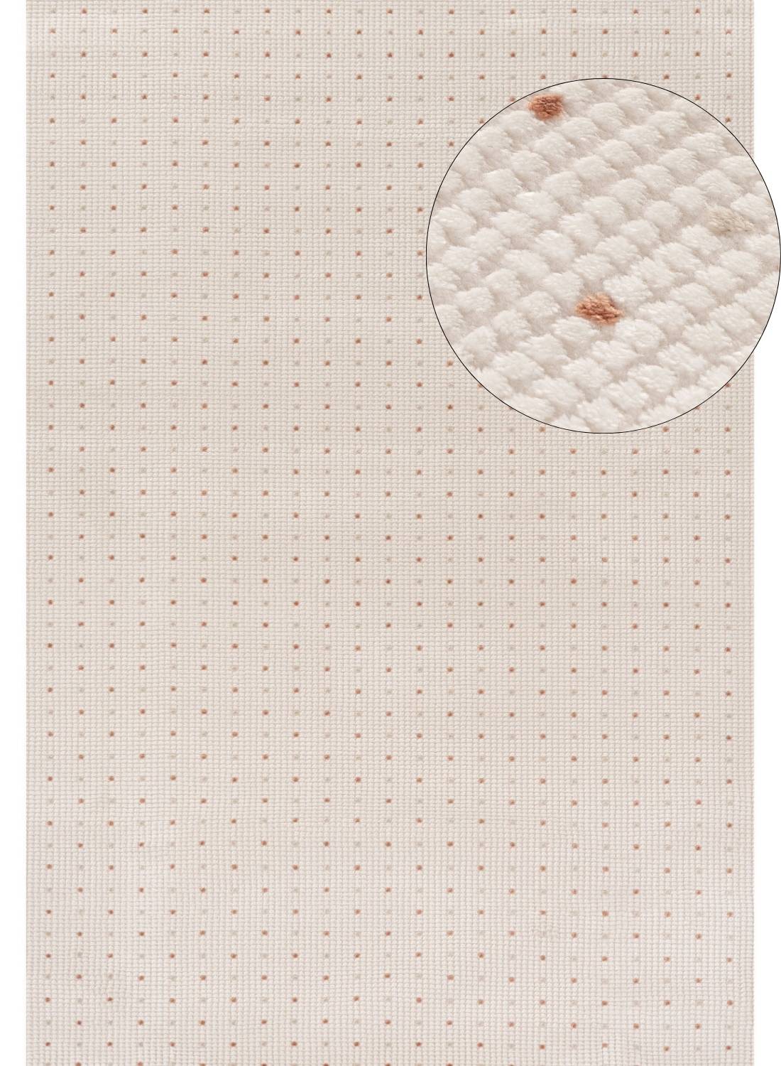 Carmel Cream-Terra Dots Rug