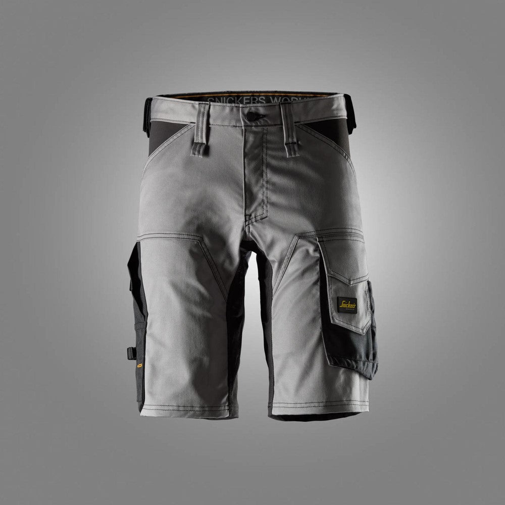 Snickers 6143 AllroundWork Stretch Shorts Grey