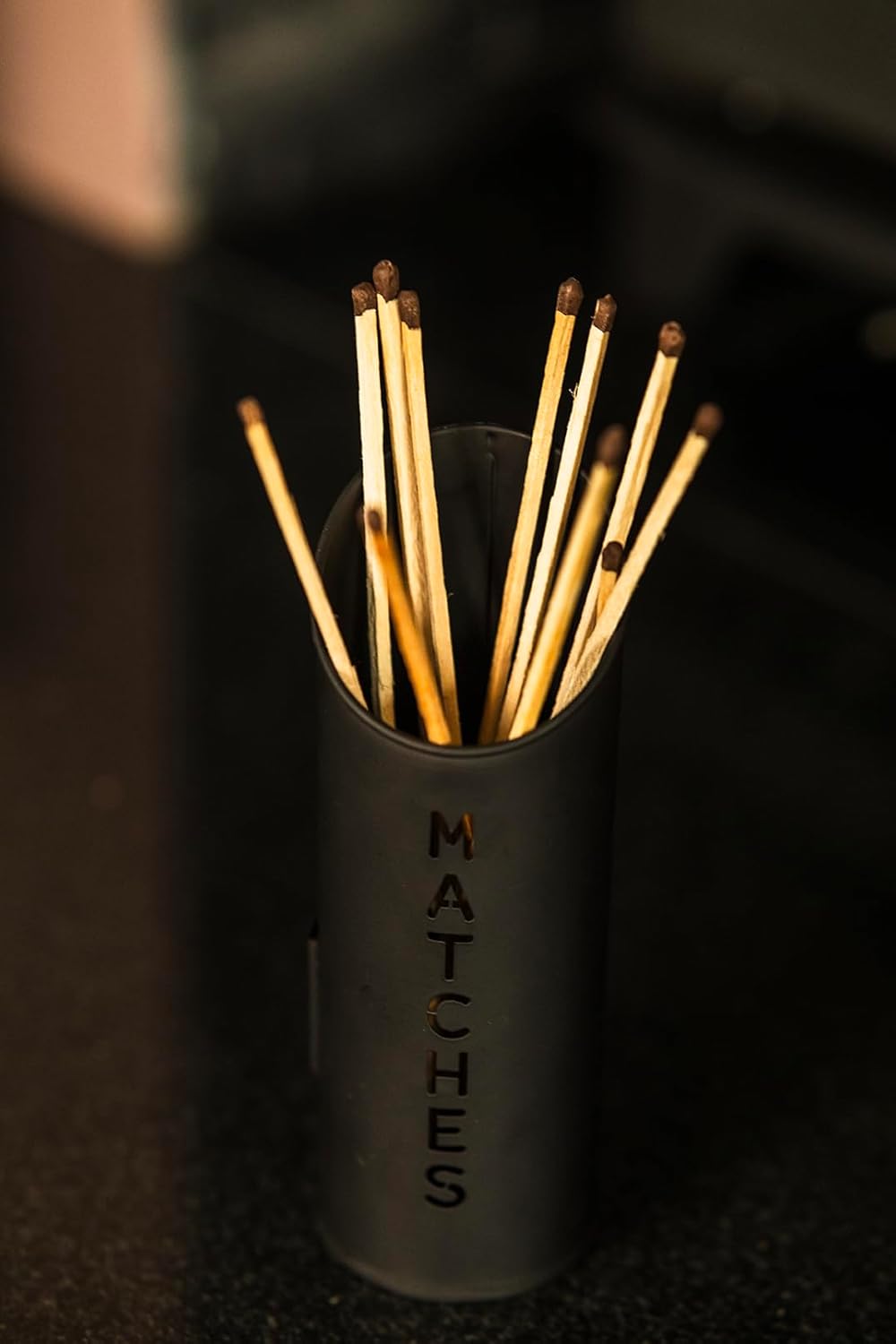Log, Kindling and Matchstick Holder Set