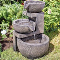 Solar-Powered Genoa Cascade Water Fountain
