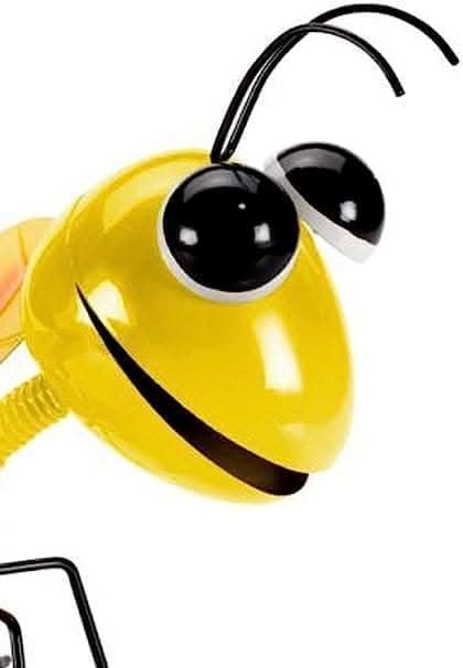 Hanging Garden Metal Bee Ornament Wall Clinger