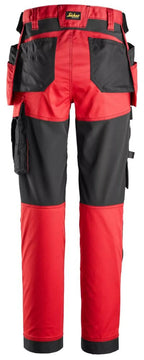 Snickers 6247 Chilli AllroundWork Women's Stretch Trousers Holster Pockets