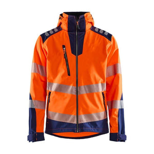 Orange/Navy blue