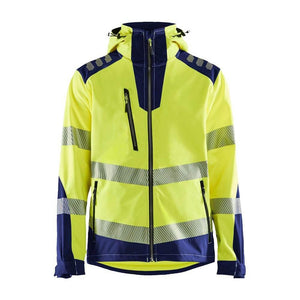 Hi-vis yellow/navy blue