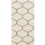Moroccan Ivory Shaggy Rug