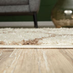 Moroccan Ivory Shaggy Rug