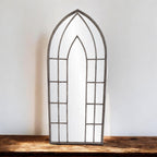116cm Metal Window Wall Mirror