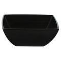 Classic Square Melamine Black Bowl 177ml / 6oz - Pack of 12