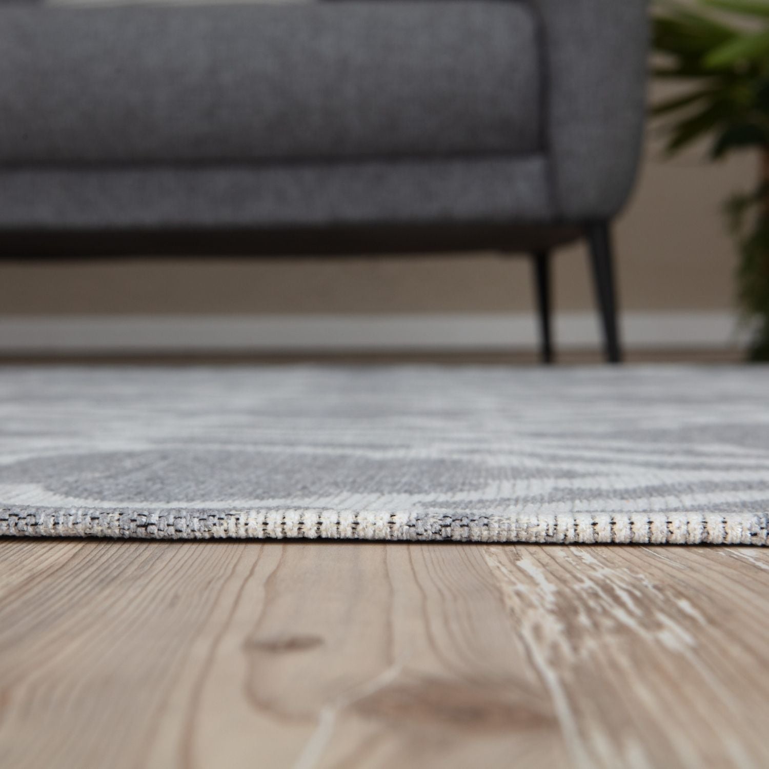 Washable Rug Carina Grey