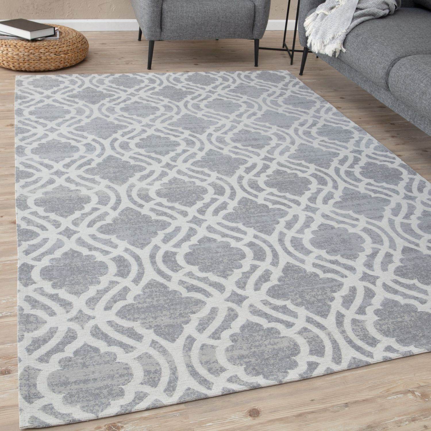 Washable Rug Carina Grey