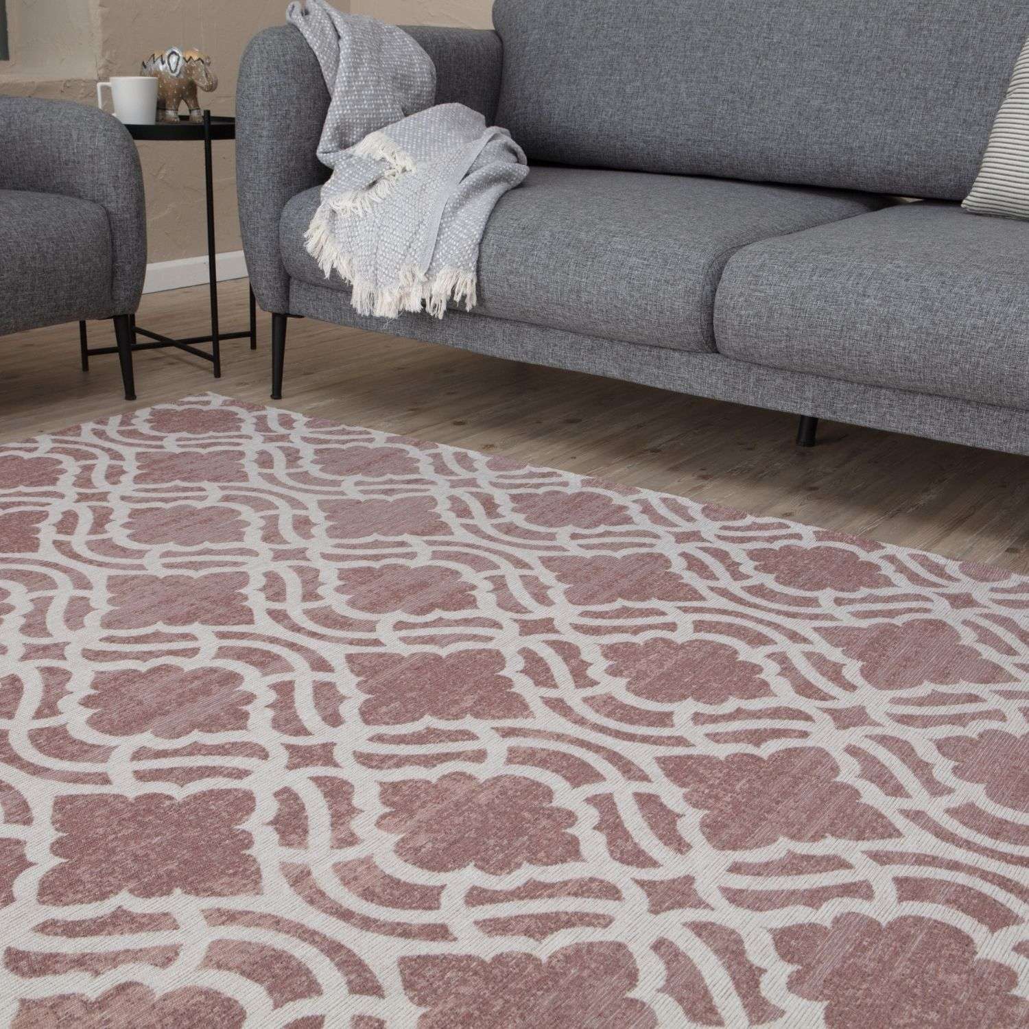 Washable Rug Carina Pink
