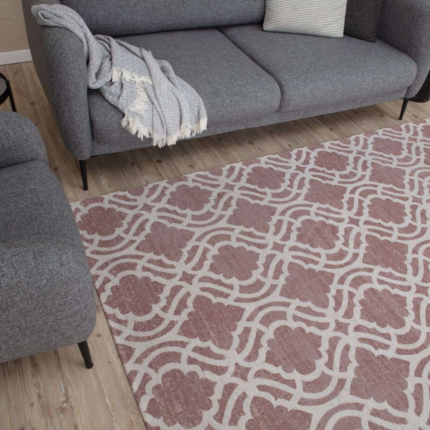 Washable Rug Carina Pink