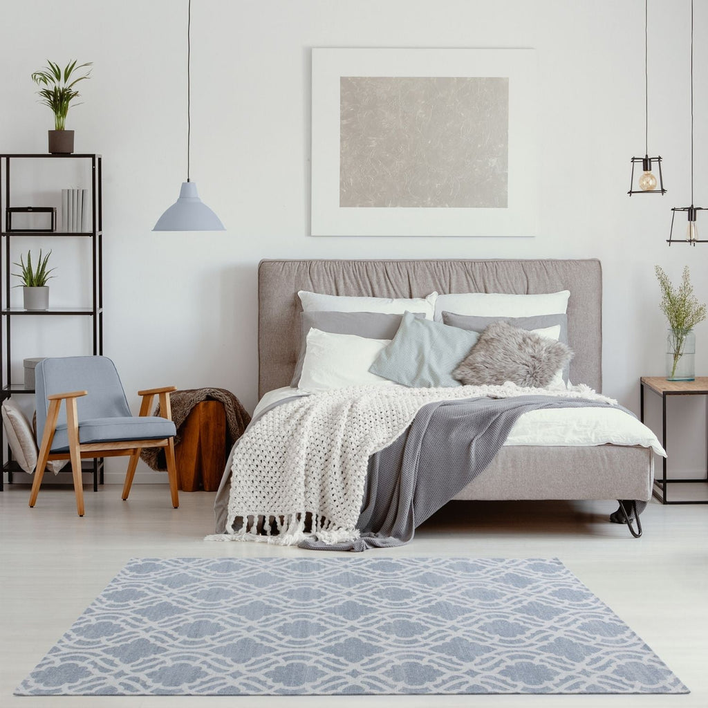 Washable Rug Carina Blue