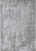 Grey Striped Washable Flatweave Rug