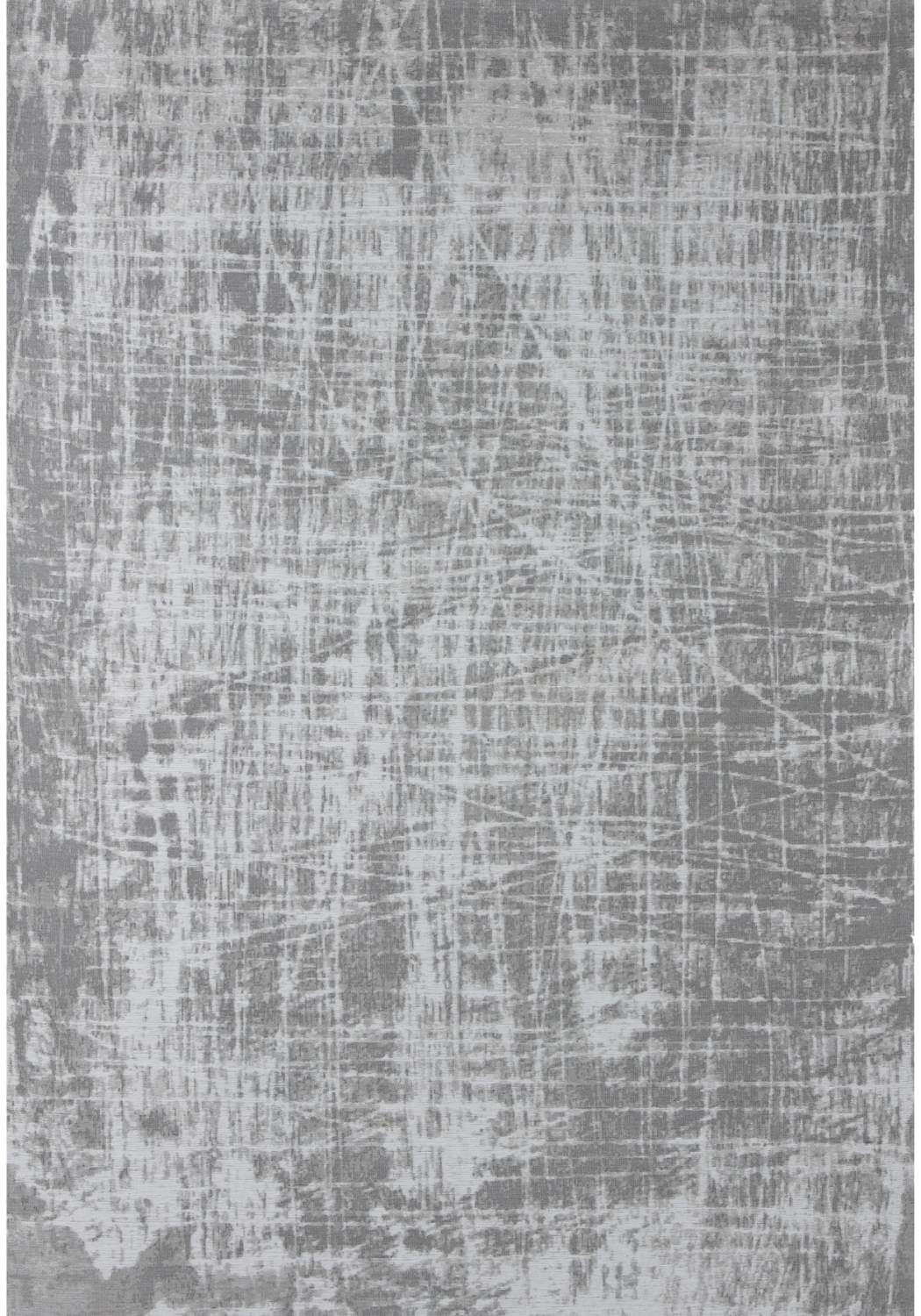 Grey Striped Washable Flatweave Rug
