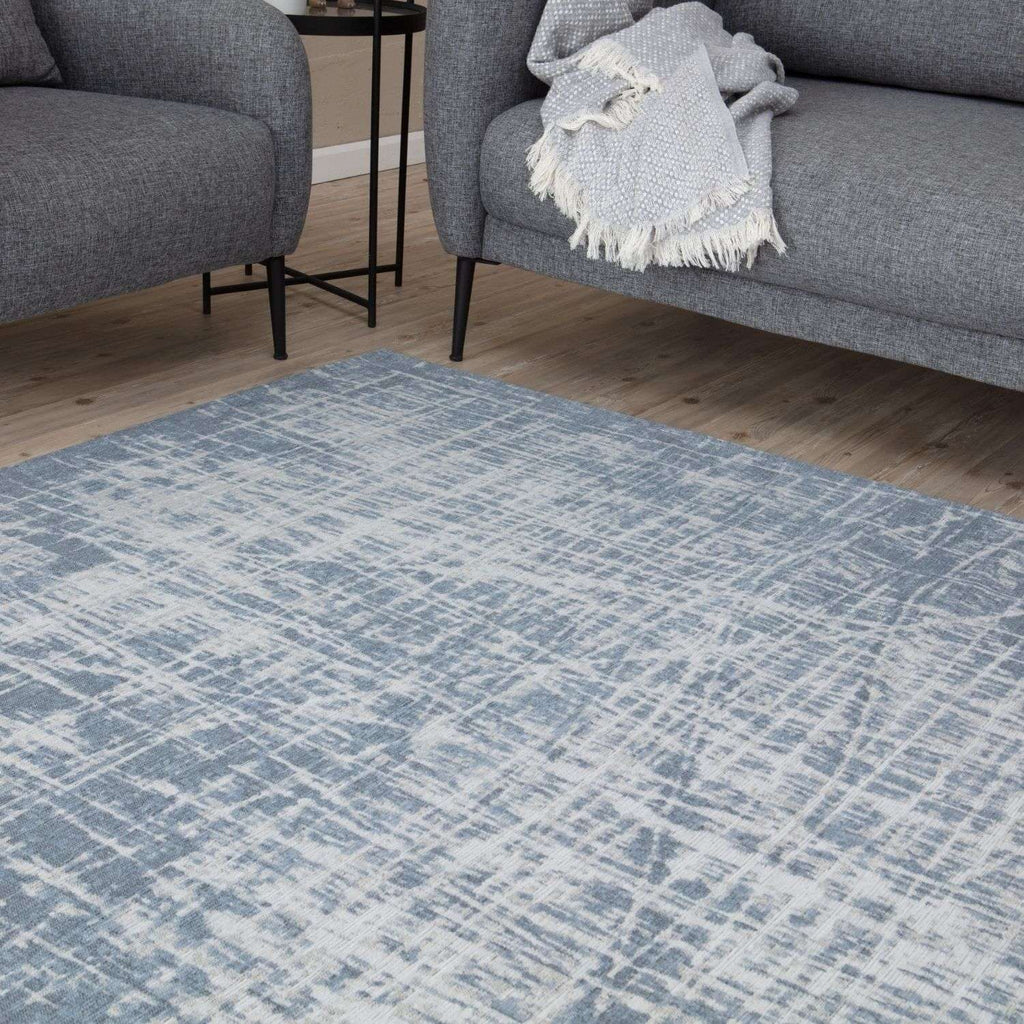 Washable Rug Carina Blue