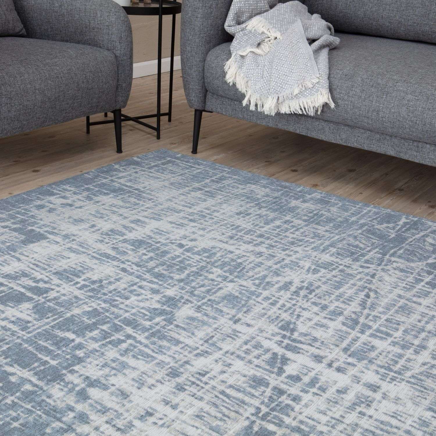 Washable Rug Carina Blue