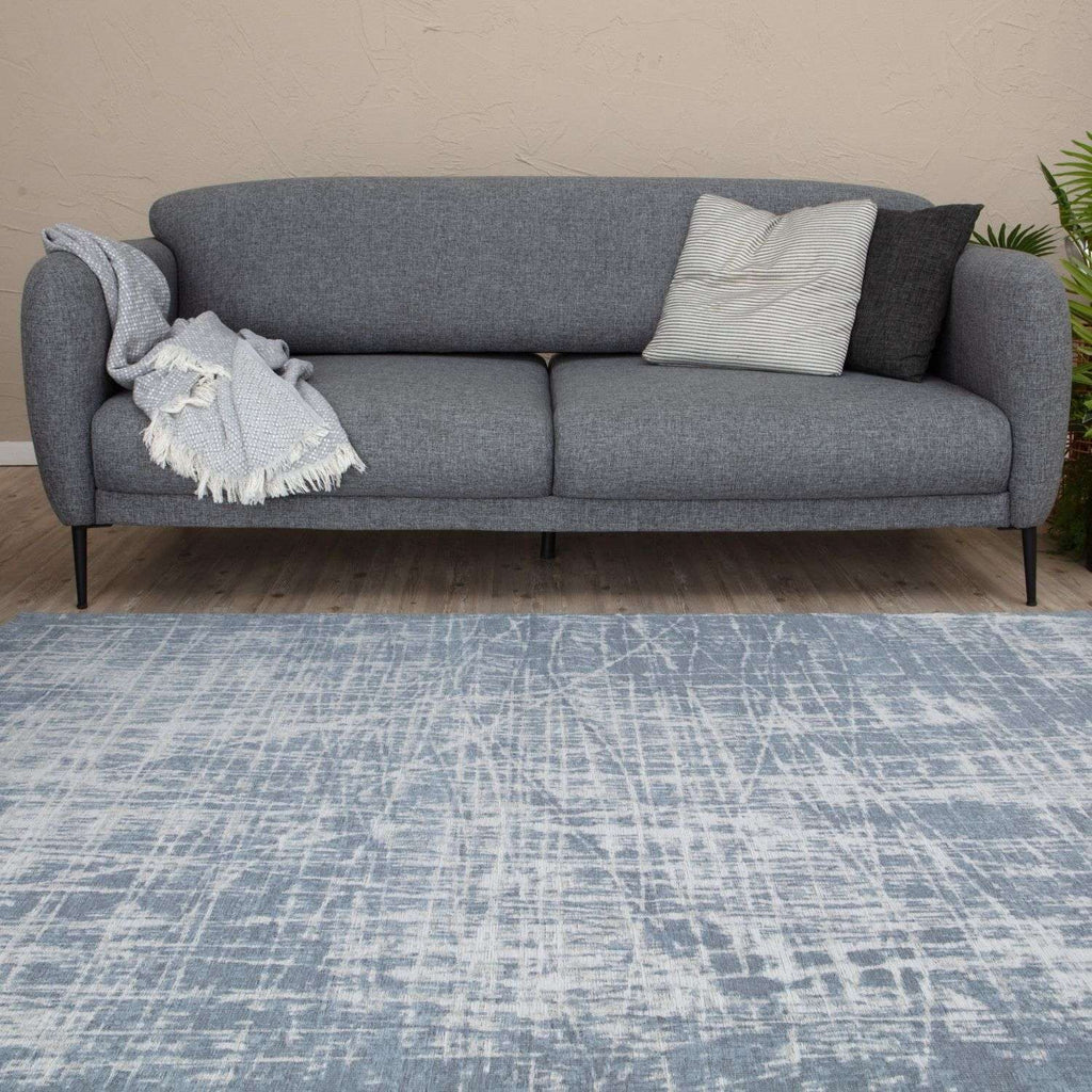 Washable Rug Carina Blue