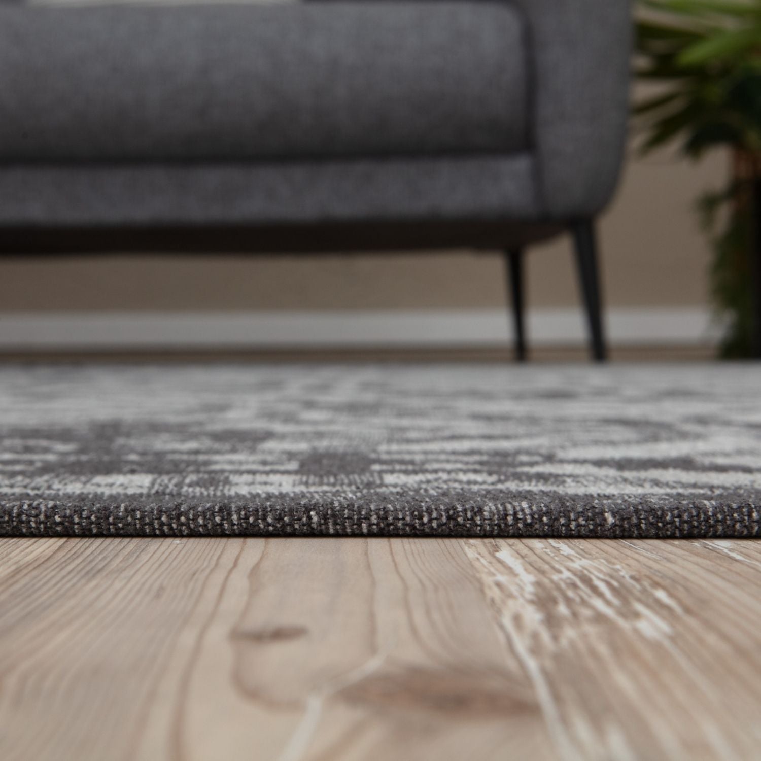 Washable Rug Carina Black