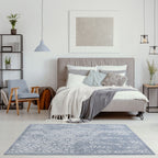 Washable Rug Carina Blue