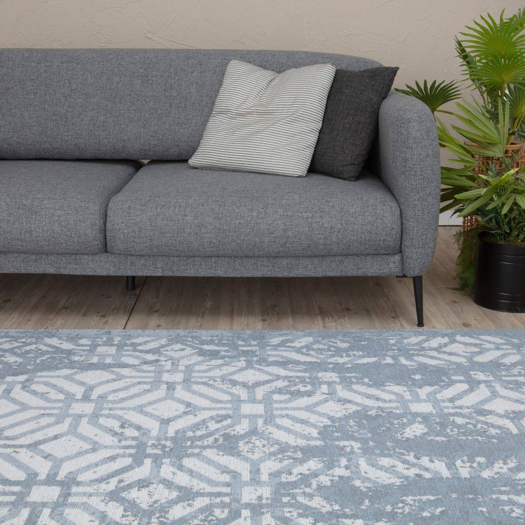 Washable Rug Carina Blue