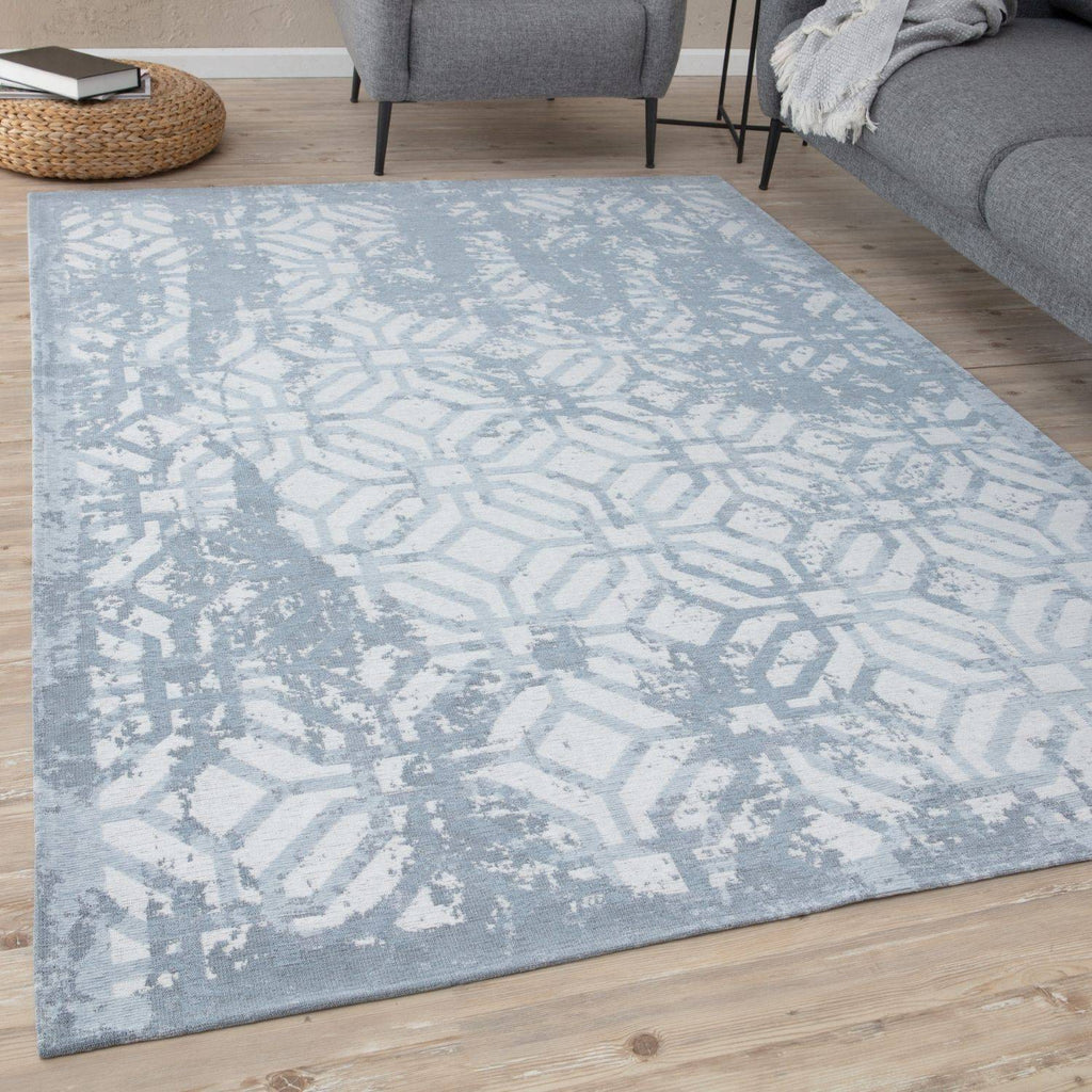 Washable Rug Carina Blue