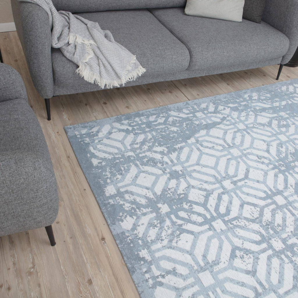 Washable Rug Carina Blue