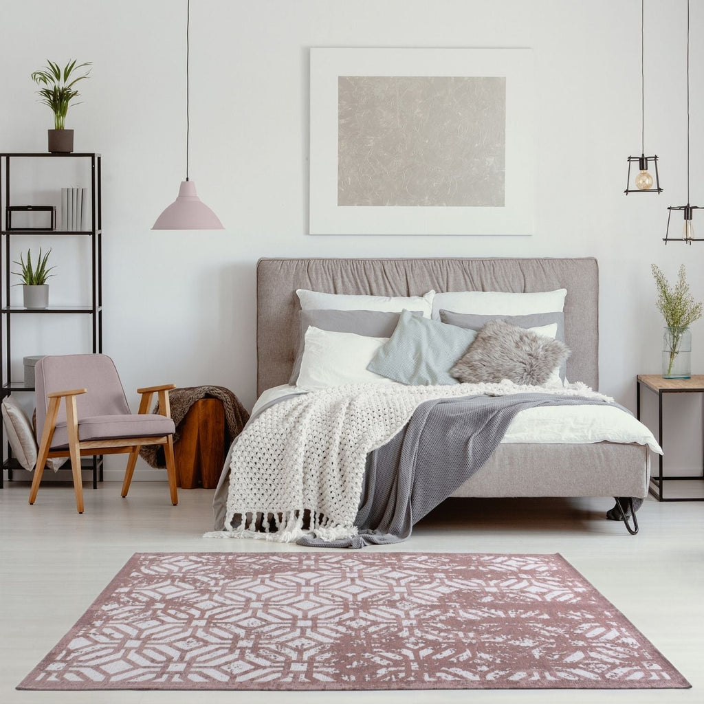 Washable Rug Carina Pink