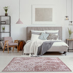 Washable Rug Carina Pink