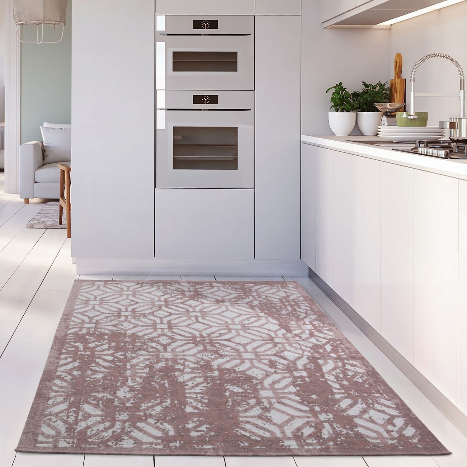 Washable Rug Carina Pink