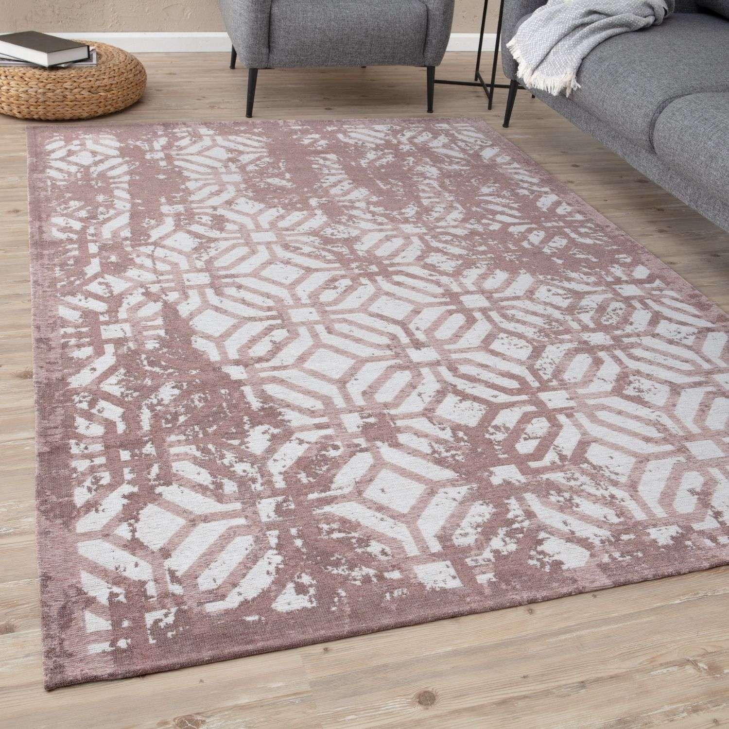 Washable Rug Carina Pink