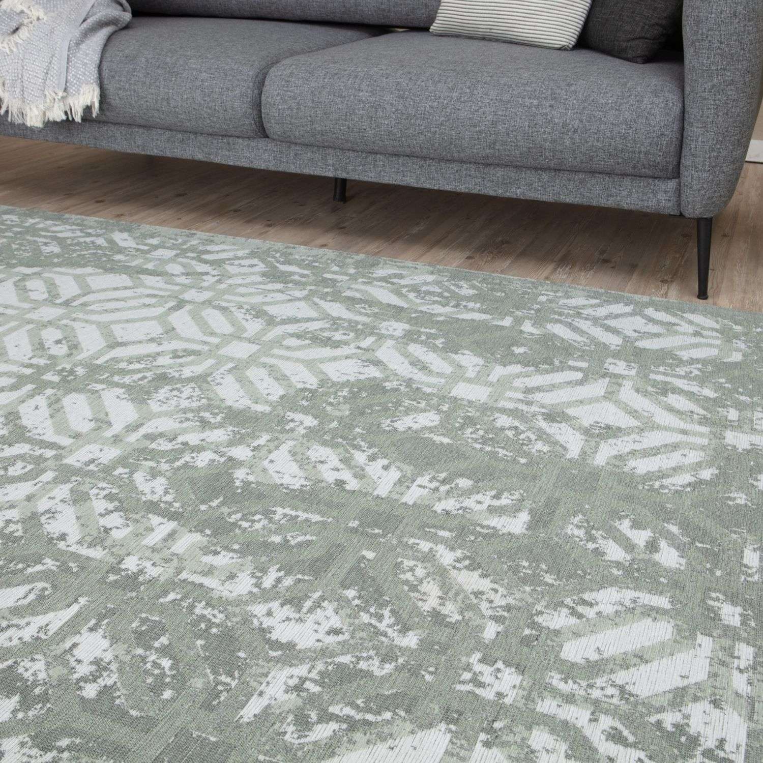 Washable Rug Carina Green