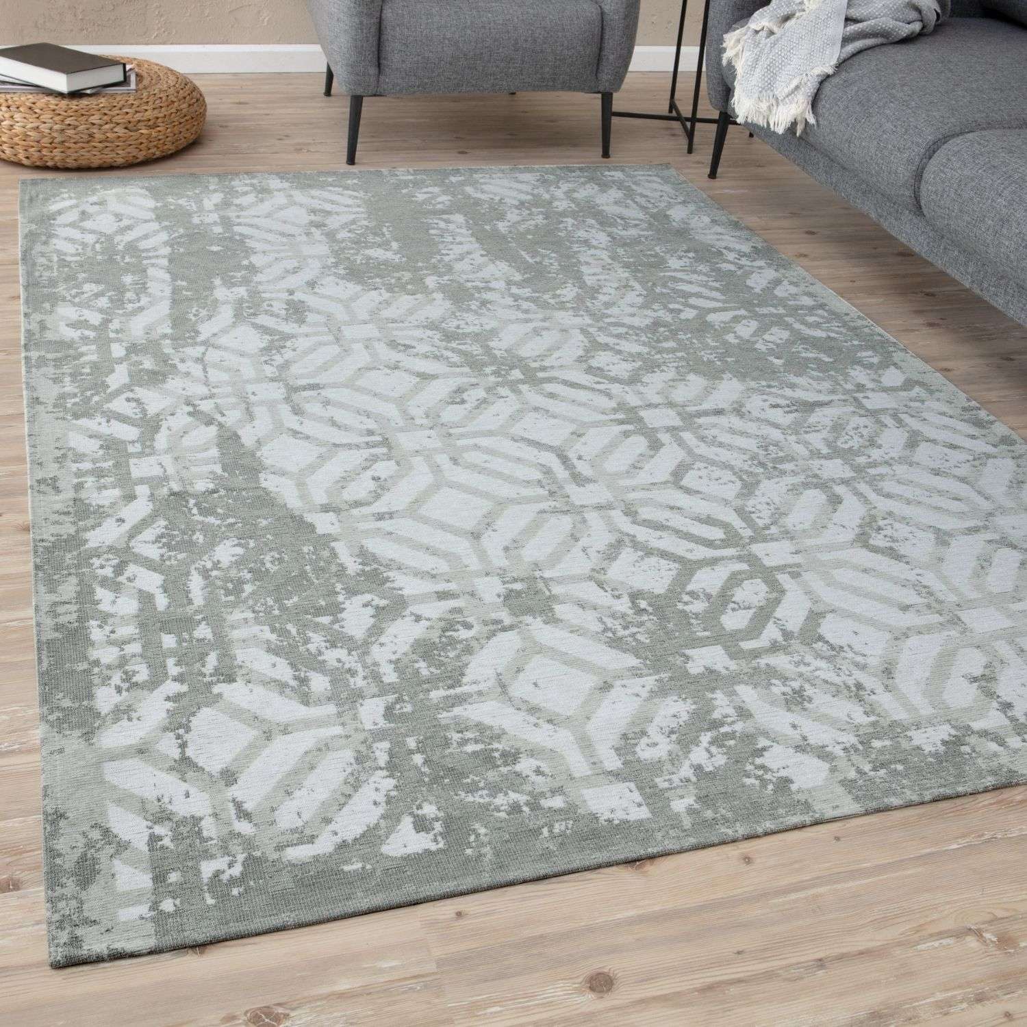Washable Rug Carina Green