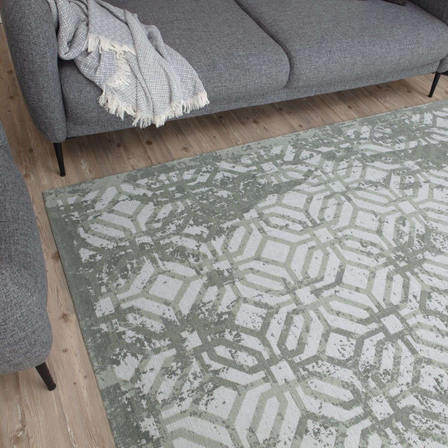 Washable Rug Carina Green