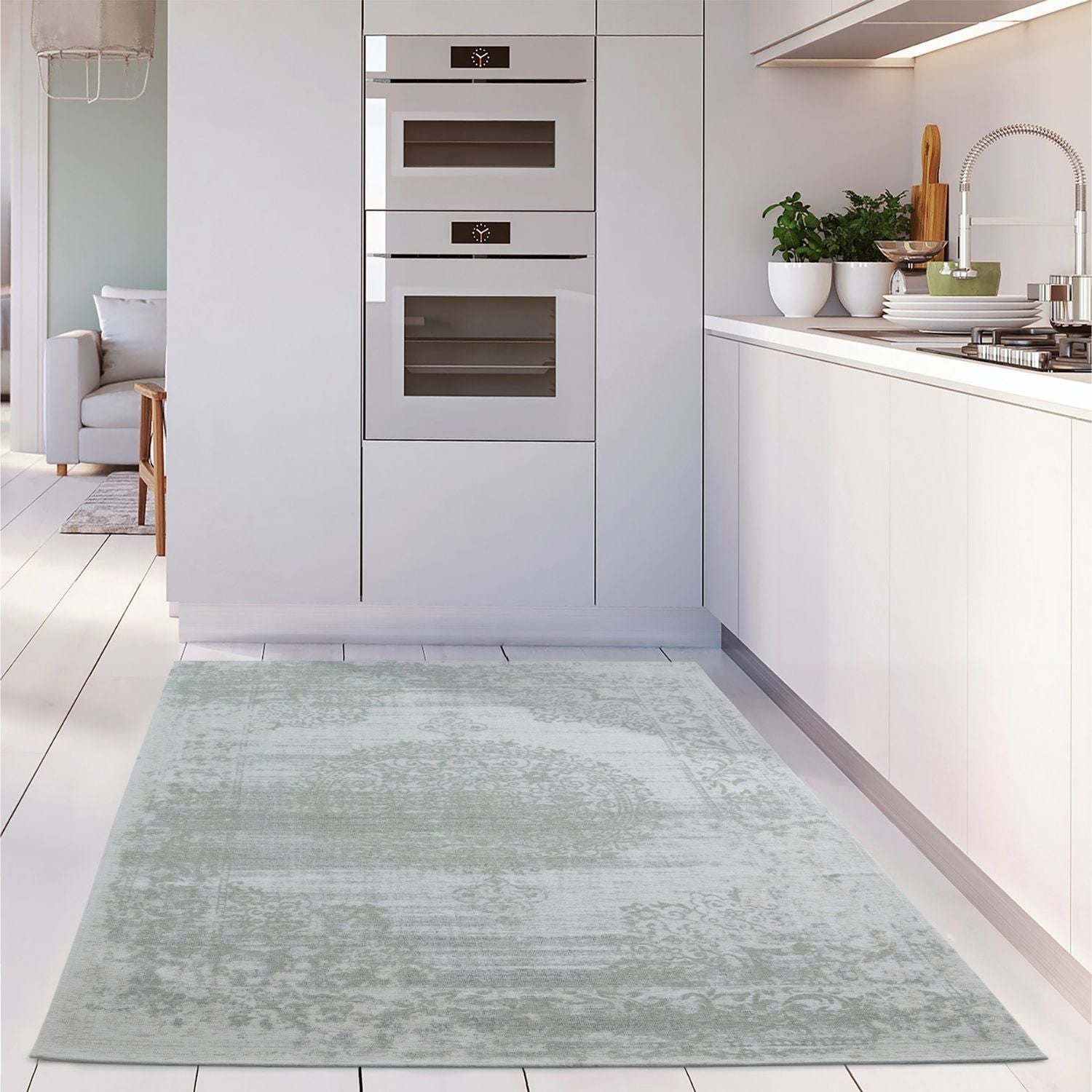 Washable Rug Carina Green