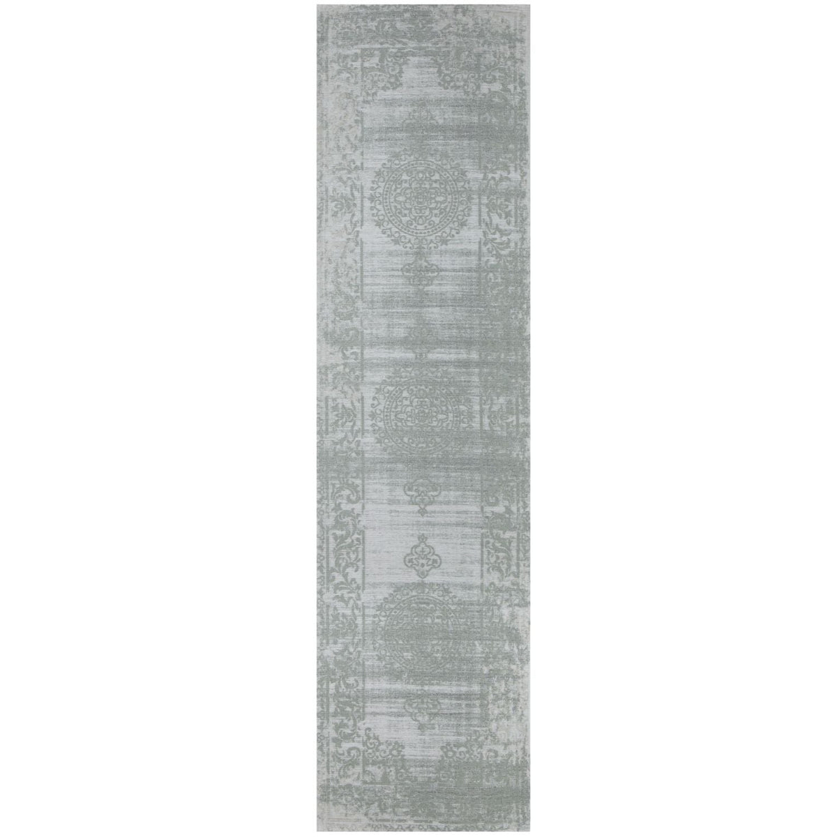 Washable Rug Carina Green 80X300 cm