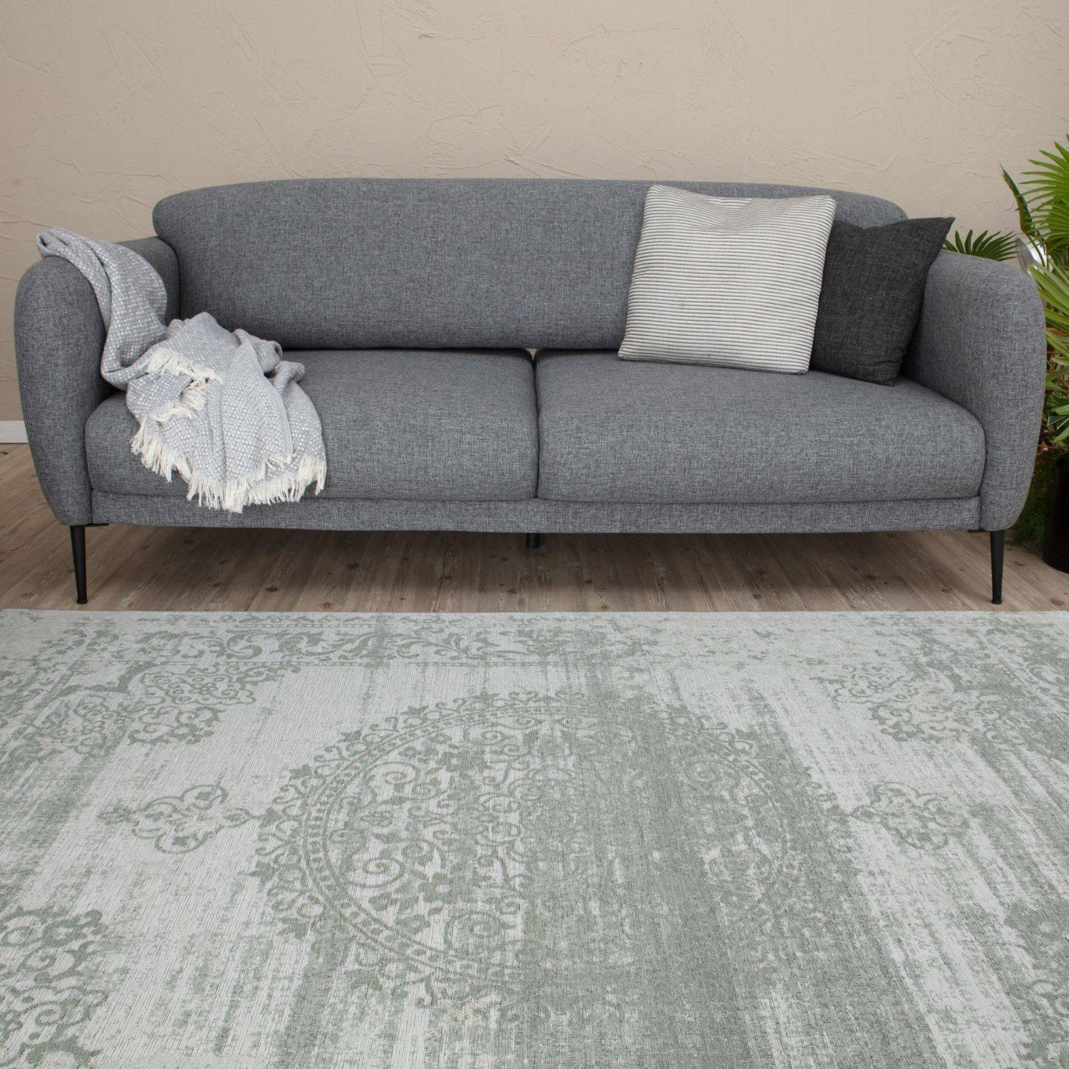 Washable Rug Carina Green