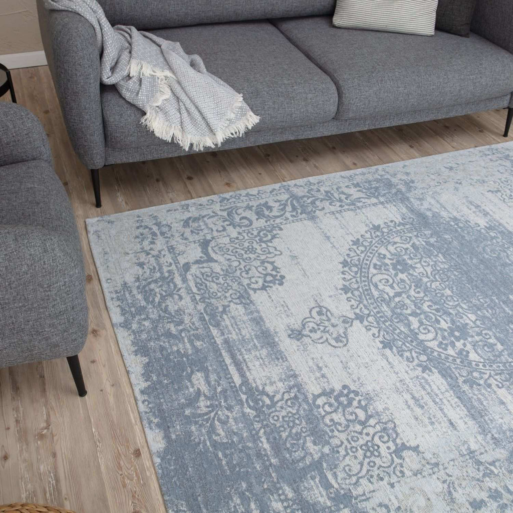 Washable Rug Carina Blue