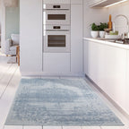 Washable Rug Carina Blue