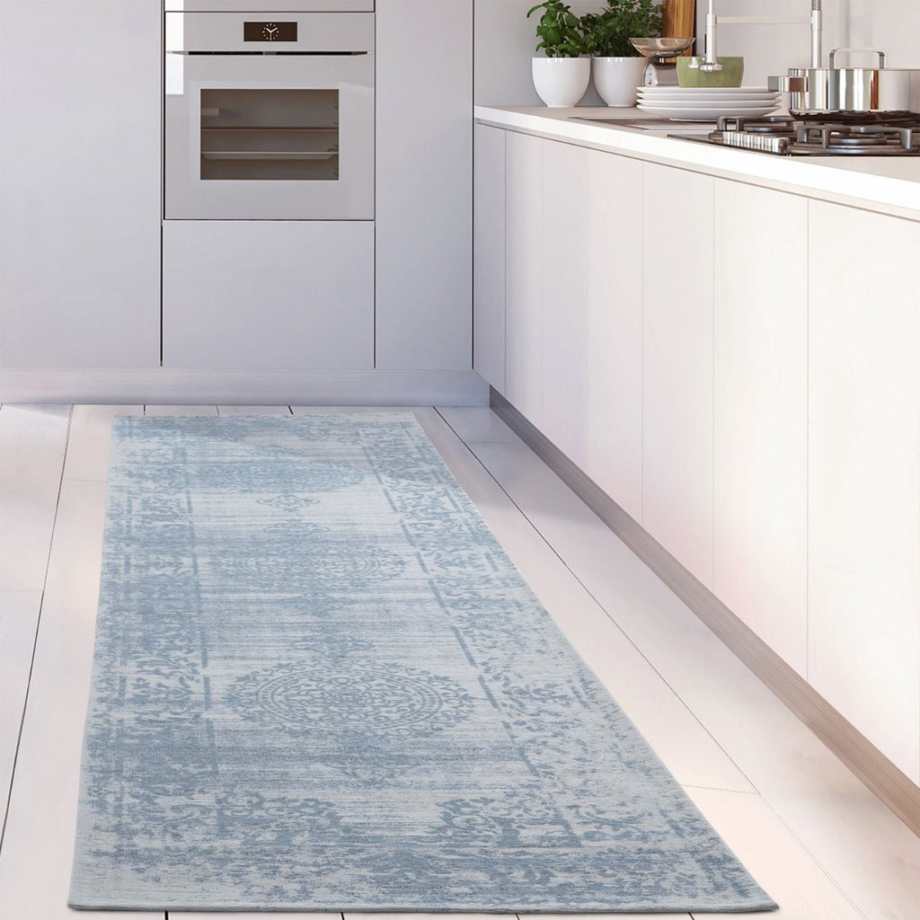 Washable Rug Carina Blue