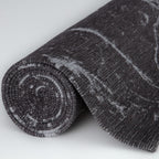Washable Dark Grey Rug