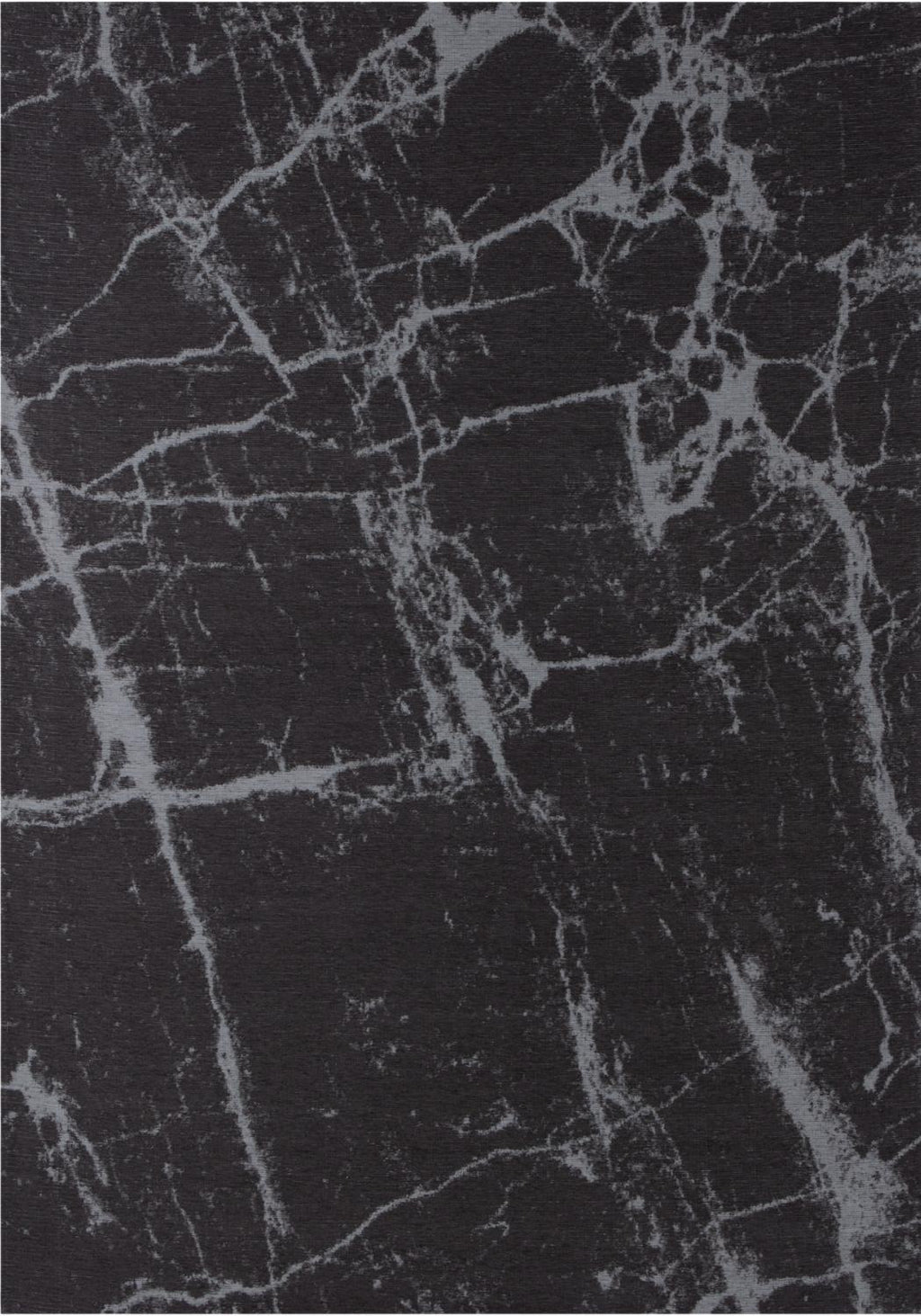 Washable Dark Grey Rug