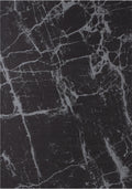 Washable Dark Grey Rug